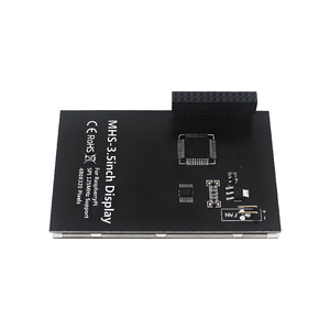 Raspbian Ubuntu Kali Retropieオプションケースファン用RaspberryPi 4B 3B 3B 125MHz SPI LCDディスプレイ用3.5インチタッチスクリーン - Product Image 1