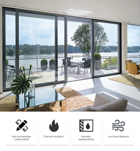 NUOXIN Factory High Security Sliding <strong>Window</strong> <strong>Small</strong> Size Horizontal Aluminium Double Glazing Basement <strong>Windows</strong> - Product Image 3