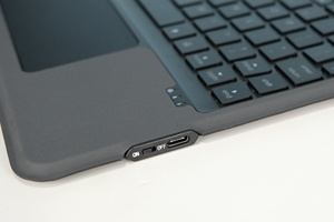 Teclado inalámbrico en miniatura portátil teléfono inteligente touchpad dispositivos de teclado inalámbrico cubierta de tableta blanca - Product Image 4