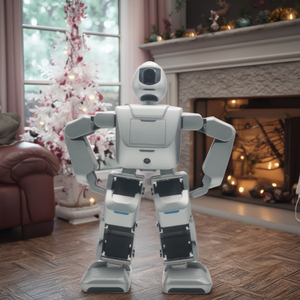 AI Programmierung Programmier bares humanoides Begleit roboter Spielzeug für Bildung Markdown Verkauf auf Bildungs robotern