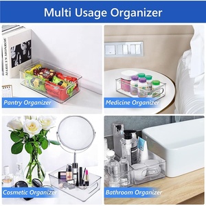 Multifunctional PET Refrigerator Storage Box Freezer Storage Organizer <strong>Bins</strong> for Kitchen - Product Image 5