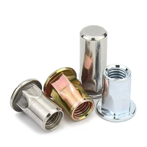 M3M4M5M6-M12 somun perçin paslanmaz çelik somun düz kafa altıgen somun perçin - Product Image 3