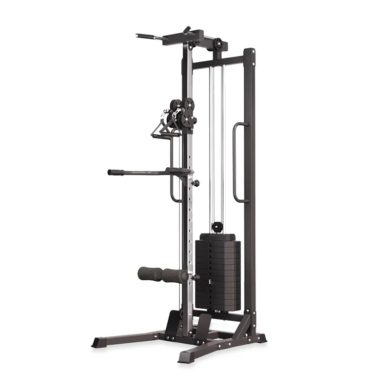 Equipo de fitness para gimnasio en casa de alta calidad, sistema de polea ajustable doble individual, máquina cruzada de Cable