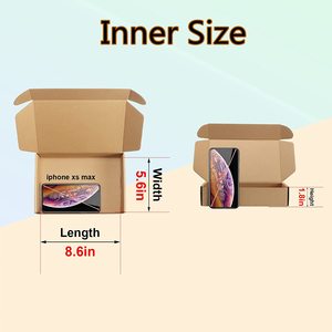 Biểu Tượng Tùy Chỉnh In Tái Chế Có Thể Gập Lại Sóng Cứng Nhắc Hộp Cho Kinh Doanh & Mua Sắm Bao Bì Sóng Vận Chuyển Hộp - Product Image 4