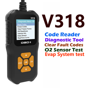 2024 טרנדים v318 obd2 סורק קוד העתק קורא עבור מכונית לבדוק מנוע אור אוטומטי סורק echaner אוטומטי סורק echaner eotriz pk cr 319