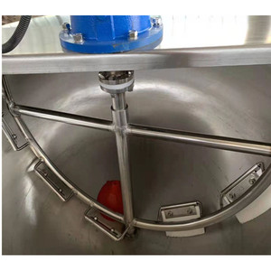500l双加里制油炸机小型二手蒸汽夹套水壶，带搅拌器混合器 - Product Image 2