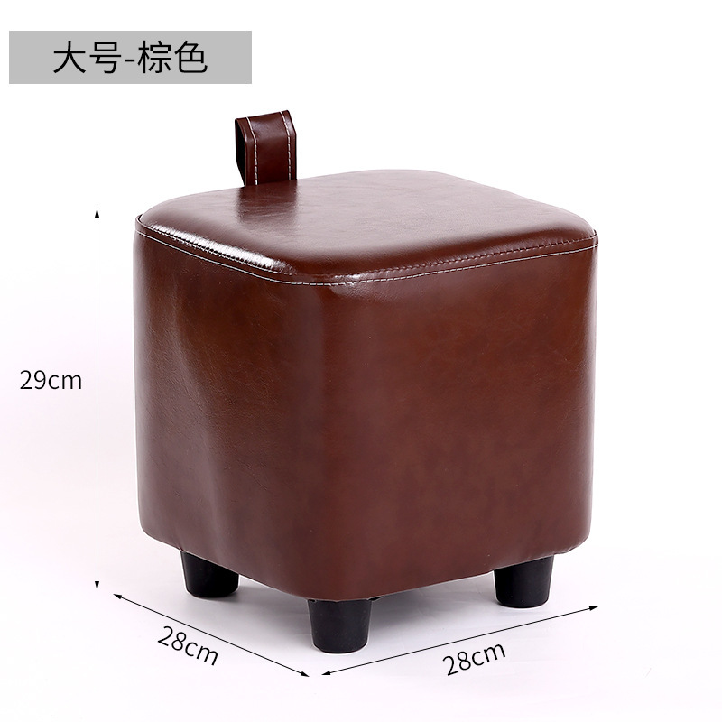 Nig Brown Portable Stool - Large