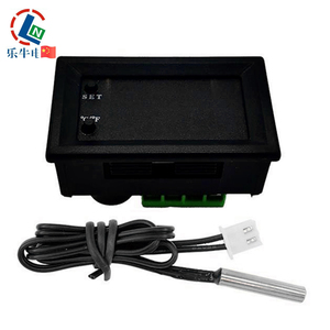 Termostato Digital W1209WK DC 12V/24V pantalla LED 10A salida de potencia Celsius/Fahrenheit instrumento de medición de temperatura - Product Image 5