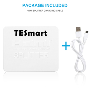 TESmart Mini 1X2 <strong>HDMI</strong> <strong>Splitter</strong> Ultra HD 4K60 Bandwidth up to 18Gbps 4:4:4 <strong>Hdmi</strong> <strong>Splitter</strong> - Product Image 2