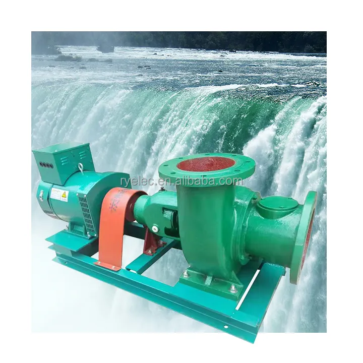 100kw énergie hydroélectrique générateur hydroélectrique générateurs à turbine à eau