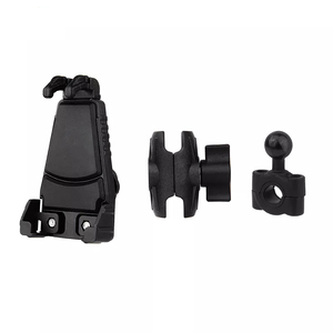 Tilt drehen 360 Smart Halter wasserdicht Motorrad Handy halter Nylon Kugel buchse 1 Zoll Handy halter Silikon