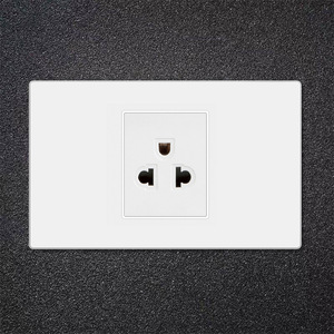 Interruptor de corriente alterna universal multifunción blanco estilo estadounidense, interruptor de pared y enchufe - Product Image 6