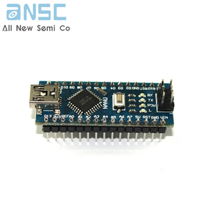 Pro Mini ATmega328P 5V 16MHz Mikromodul-Entwicklungs platine mit 2-reihiger Stift leiste für Arduinos