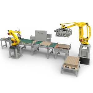 Four 4 <strong>Axis</strong> Bag <strong>Palletizing</strong> <strong>Robot</strong> Arm Price Automated <strong>Automatic</strong> Stacking Machine <strong>Robot</strong> Palletizer - Product Image 6