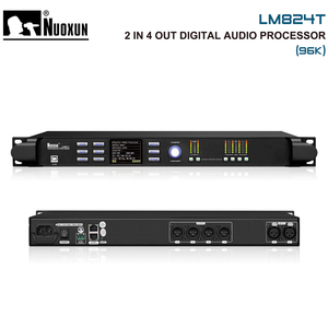 Procesador DE GESTIÓN DSP de audio digital LM824T 96KHz DSP digital de metal de 2 entradas y 4 salidas para equipos de sonido de audio - Product Image 2