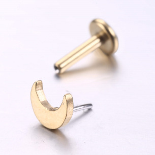 Lune dorée 3,6 mm (bouchon)