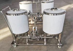 GHO <strong>50L</strong>/100L Customized CIP System With Trolley Clean-In-Place for Beer <strong>Brewery</strong> System - Product Image 3