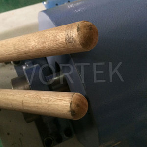 PM2250 varilla de madera automática hilo formando mango cortador tornillo escoba palo que hace la máquina para la venta - Product Image 6