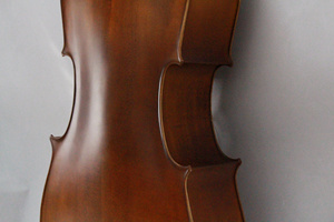 OEM 4/4 viyolonsel el zanaat violonspruce ladin yüz malzeme akçaağaç arka yan kaydırma hünnap ahşap abanoz leke ve kakma ile satılık - Product Image 5