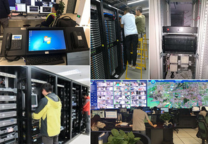 Đa-màn hình điều khiển phòng điều hành giao diện điều khiển trong SOS Máy Trạm <span class=keywords><strong>VoIP</strong></span> điện thoại cho khẩn cấp điều phối - Product Image 6