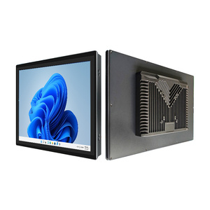 Panel PC integrado táctil capacitivo de cuatro núcleos con CPU Intel de 15 17 19 21,5 pulgadas para control de máquinas industriales - Product Image 1