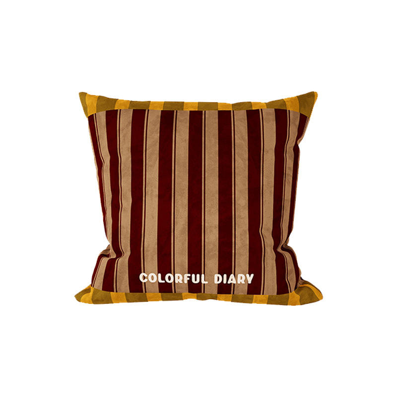 Spencer rayé marron