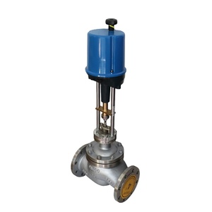 Válvula reguladora eléctrica personalizada de alta calidad con válvula de control de flujo de entrada de señal 4-20MA Producto - Product Image 1