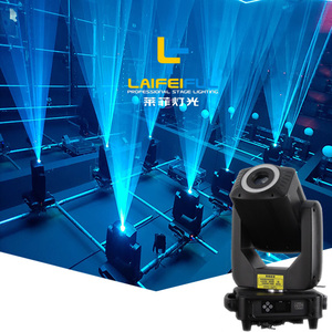 2025ホットセールマジックRGBマルチカラーLEDライトムービングヘッド中国15W 40KPPSレーザーアニメーション音声制御付きDJ - Product Image 1