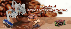 Cracker de granos de cacao de pequeña capacidad y Winnower Skin Remove Shelling Peeling Máquina de aventado de craqueo de cacao para granos de cacao - Product Image 5
