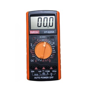 Wholesale <strong>EXCEL</strong> DT-9205A 1999 Counts LCD Display Digital Multimeter, Voltage Tester for Electrician/HVAC/Auto, Multitester Tool - Product Image 3
