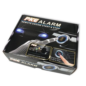 Sistema inteligente de entrada sin llave, sistema de alarma unidireccional para coche con botón inteligente de arranque y parada de arranque del motor - Product Image 2