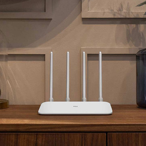 Xiaomi Mi Router 4A กิกะบิตเวอร์ชั่น2.4GHz 5GHz,WiFi รีพีทเตอร์128MB DDR3ได้รับสูง4เสาอากาศเวอร์ชันเครือข่าย Extender CN - Product Image 2