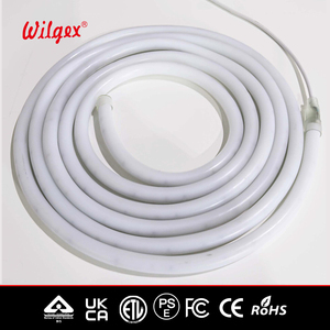 Led Neon özel 360 programlanabilir 360 derece yuvarlak Dia 18mm Neon Flex sahne Led şerit ışık şerit piksel RGB 5050 SPI DMX WS2811 - Product Image 4