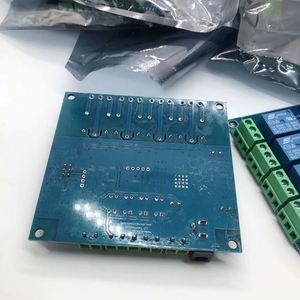 Módulo de relé de 4 canales de Modbus-Rtu7-24V, interruptor de entrada y salida, conexión antirinversa RS485/TTL - Product Image 2