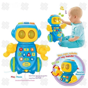 KW più caldo più recente di plastica a batteria a piedi di programmazione parlando storia elettrico Robot giocattolo per i bambini - Product Image 2