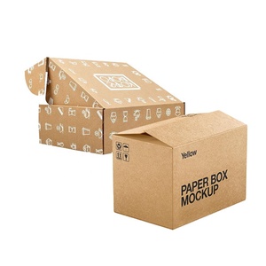 生态纸包装邮件厂家直销定制Logo印刷瓦楞纸箱纸箱 - Product Image 1