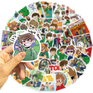 52 adet komik oyun anime karikatür Eddsworld çıkartmalar - Product Image 2
