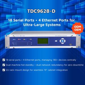 TDC9628-D Top Version 18 Serial Ports 4 Ethernet & Dual Hot Redundancy Fiber Optic Mission Critical Telecommunications <strong>Gateway</strong> - Product Image 5
