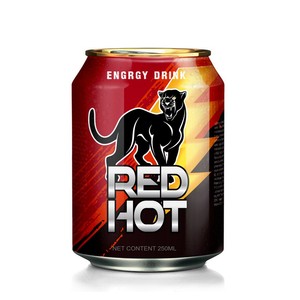 250ml kırmızı özel etiket enerji içeceği tüm alkolsüz içecekler HACCP, helal, ISO - Product Image 3