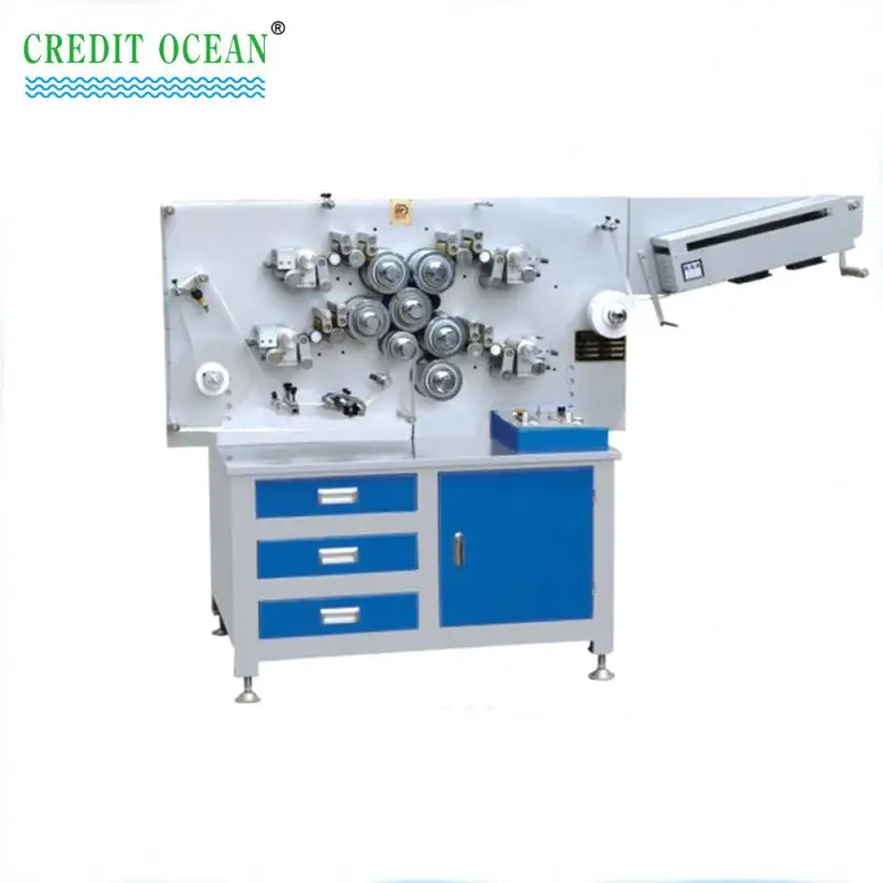 Credit Ocean Double-side high speed digital label printing machine price, fabric label printing machine