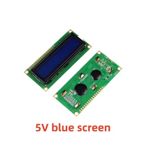 LCD1602A LCD1602 1602 LCD 1602A IIC I2C schermo in cristallo LCD modulo con scheda adattatore 5V blu giallo verde schermo grigio - Product Image 2