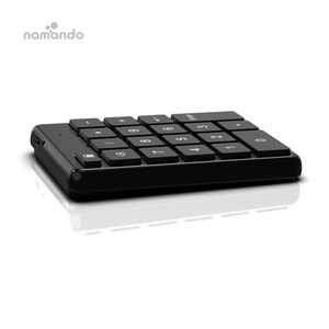 Customized OEM <strong>Keyboard</strong> Mini Number Keypad Wireless Small BT Numpad Ultra Thin Waterproof for Tablet and PC - Product Image 2