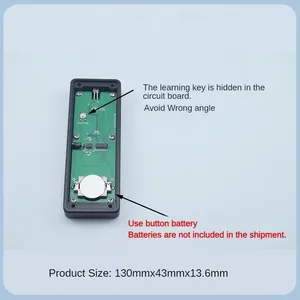 Chấp nhận tùy chỉnh Hợp kim nhôm phổ học tập hồng ngoại lập trình điều khiển từ xa cho DAC khuếch đại CD <span class=keywords><strong>DVD</strong></span> TV Set-Top Box - Product Image 4