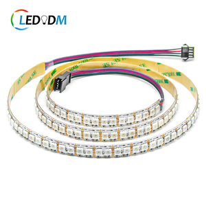 แถบไฟ LED 12V 24V GS8208 WS2815 96 144 les/ ม. ไฟเส้น LED ความสว่างสูงตั้งโปรแกรมได้ - Product Image 2