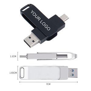 プロモーション2025新しい到着USBフラッシュドライブ128GB 256GB OTG USBキーオリジナルチップ付きカスタムロゴ卸売メモリペンドリーブ - Product Image 2