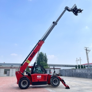 17 Metre bom Heave 3ton yük teleskopik Forklift 4WD Telehandler ile 4 çekişli EPA dizel motor teleskopik işleyici - Product Image 2