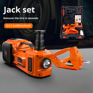 Elektrik anahtarı ve hava pompası ile 12V elektrikli hidrolik kriko 5-Ton çok fonksiyonlu araç jakı - Product Image 2