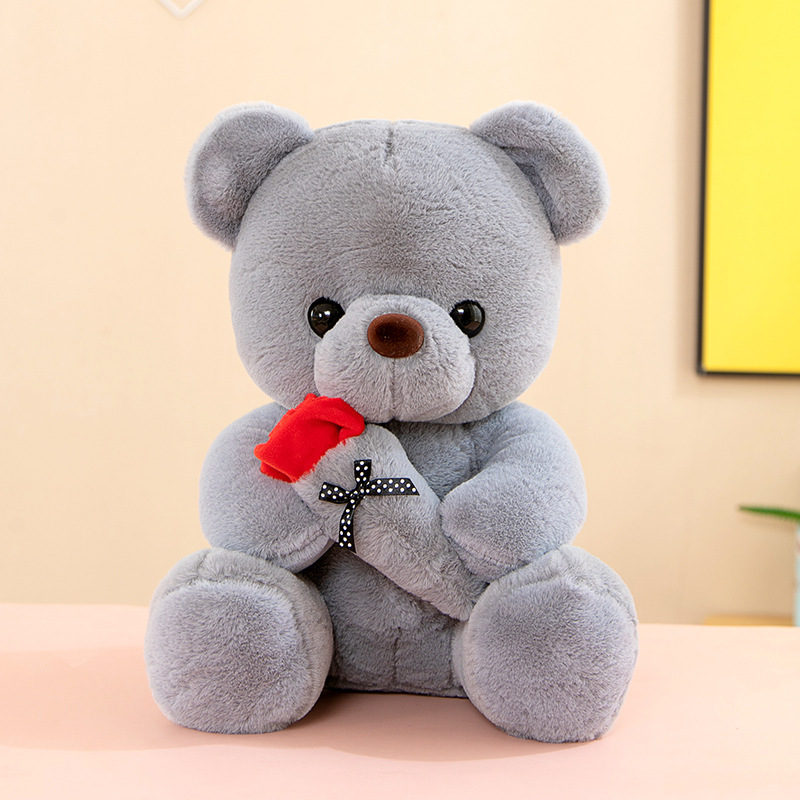 Rose petit ours gris
