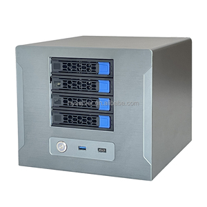NAS 4 Bay Desktop NAS Network Attached Storage (diskless) รองรับเซิร์ฟเวอร์เก็บข้อมูลกราฟิกการ์ด230มม - Product Image 4