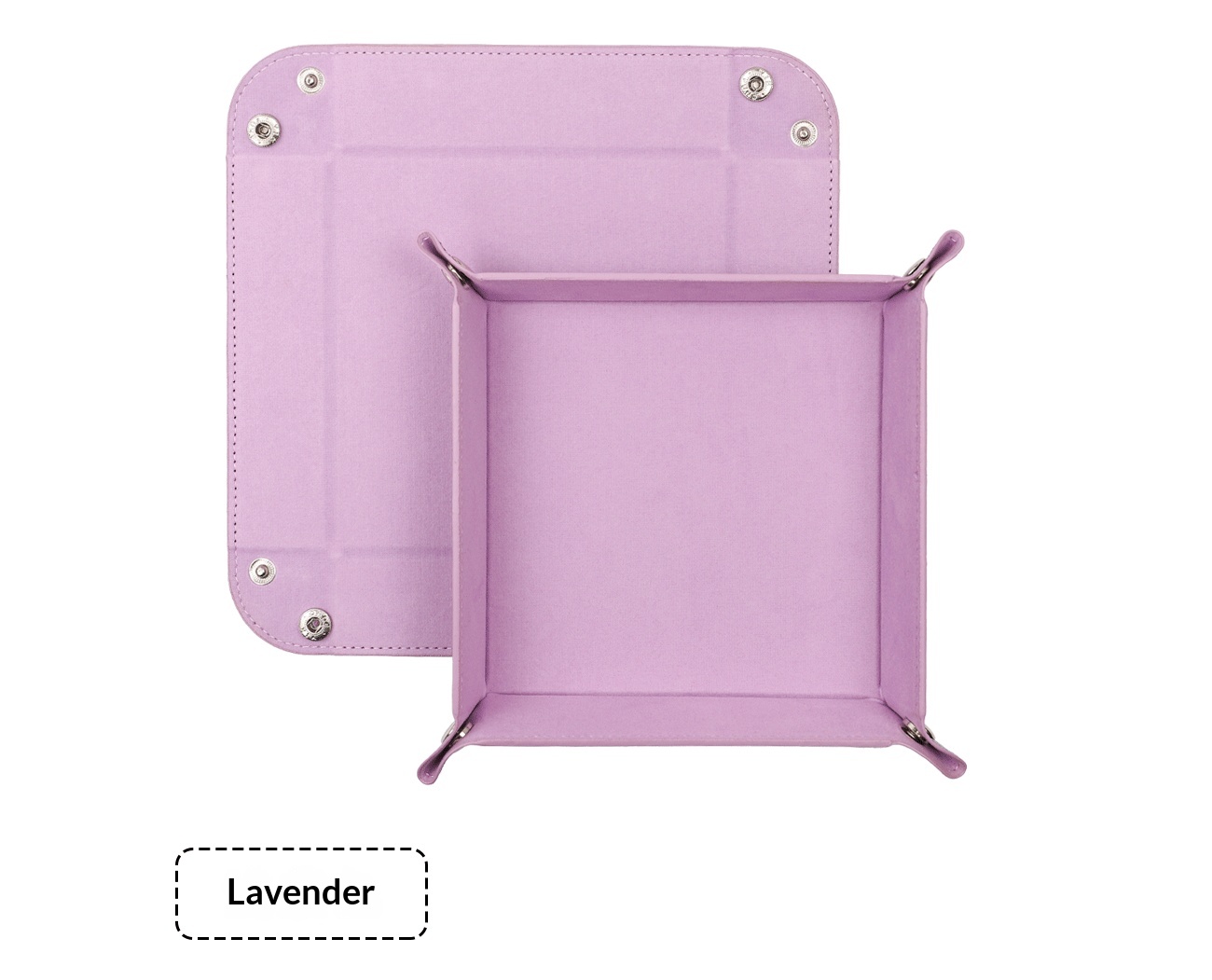 Tela de terciopelo cuadrada grande-morado claro-2222cm